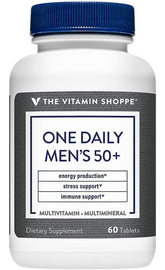 The Vitamin Shoppe frasco frontal que muestra 60 tabletas y conveniencia