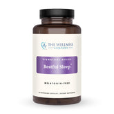 The Wellness Company frasco delantero mostrando envase y dosificación beneficios clara