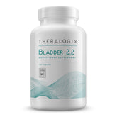 Theralogix Bladder 2.2 frasco frontal mostrando diseño y duración 90 días