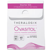 Theralogix Ovasitol frente del empaque mostrando conveniencia y confianza
