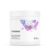 THORNE frente del envase mostrando diseño y sabor berry