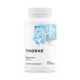 THORNE botella frente mostrando diseño y cantidad 60 cápsulas, beneficio confianza de marca