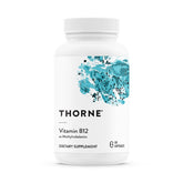 THORNE vista frontal del envase que comunica dosis y pureza