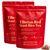 Generic paquete frontal del té Tibetan Red Yeast Rice con presentación premium