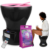 TOKPELA asiento frontal mostrando diseño cómodo y estable para uso doméstico