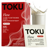 Toku vista frontal del empaque mostrando 30 sobres y beneficios