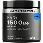 Toniiq frasco frontal mostrando etiqueta y beneficio de alta potencia