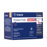 Trace Minerals frente del empaque que muestra 30 sobres y beneficios de hidratación