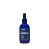 Trace Minerals frasco frontal mostrando tamaño y diseño, útil para identificar el producto