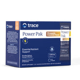 Trace Minerals empaque frontal mostrando 30 sobres y sabor piña coco