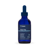Trace Minerals botella frontal mostrando diseño y tamaño práctico