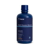 Trace Minerals envase frontal naranja mango mostrando volumen y diseño útil