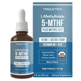 Triquetra Health frente del envase mostrando dosificación y beneficio de absorción rápida