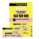TRUBAR presentación frontal del paquete mostrando 12 barras, opción escolar segura