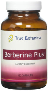 True Botanica envase frontal de Berberine Plus mostrando etiqueta clara y beneficios