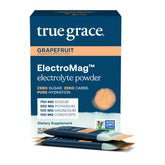 True Grace empaque frontal con sticks, fácil transporte y dosificación