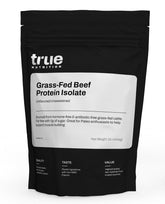 True Nutrition envase frontal mostrando 1 lb y pureza