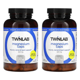 Twinlab envase frontal mostrando la cantidad y dosis, ideal para elección rápida