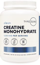 Type Zero frente del envase mostrando 1 kg y diseño claro, confianza instantánea