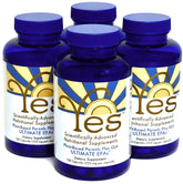 ULTIMATE EFAs envase frontal mostrando el producto y beneficios veganos