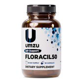 UMZU Floracil50 frente del empaque mostrando diseño y ventaja digestiva