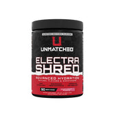 Unmatched ElectraShred envase frontal mostrando diseño y cantidad