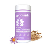 UpNourish frente del empaque mostrando fórmula vegana y beneficios