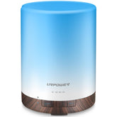 URPOWER difusor frontal mostrando diseño elegante y beneficios estéticos