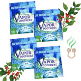 Vapor Soothers frontal del paquete mostrando contenido y beneficio práctico