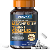 Vccvaa envase frontal del Magnesium Complex mostrando diseño y cantidad