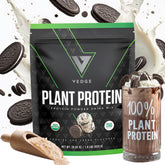 VEDGE frente del envase mostrando diseño y sabor Cookies and Creme