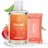 VeeFresh VeeGentle frontal mostrando envase y beneficio de limpieza suave