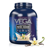 Vega envase frontal mostrando 45 raciones y beneficio de proteína vegetal