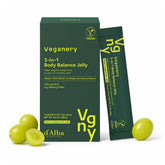Veganery envase frontal mostrando 14 sticks, práctico y vegano