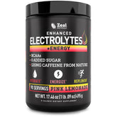 Véla envase frontal Pink Lemonade mostrando diseño y beneficios visibles