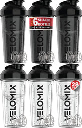 VELOMIX vista frontal del pack de seis, ideal para múltiples batidos