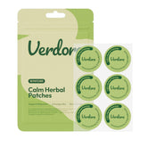 VERDORA parche frontal en envase mostrando diseño cómodo y discreto