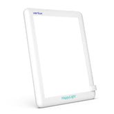 Verilux HappyLight Lucent vista frontal mostrando diseño delgado y botón sencillo