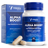 Verséa Alpha Boost frente del envase mostrando la marca y beneficio energético