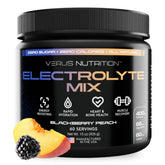 VERUS NUTRITION envase frontal mostrando porciones y sabor
