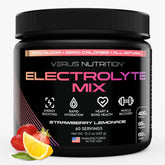 VERUS NUTRITION envase frontal mostrando 60 porciones y sabor fresa limón