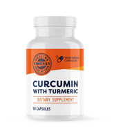 Vimergy curcumin frente del empaque mostrando diseño y confianza