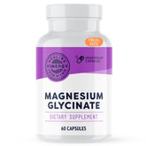 Vimergy envase frontal del Magnesium Glycinate mostrando diseño y tamaño, fácil identificación