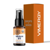 Vimergy D3 frente del envase mostrando diseño y dosis 1000 IU