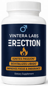 VINTERA LABS frasco frente mostrando etiqueta clara y confianza