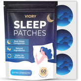 VIORY empaque frontal mostrando caja y parches, beneficio conveniencia