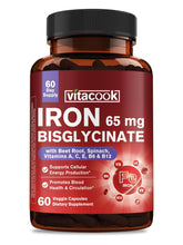 Vitacook frontal del envase mostrando la etiqueta y beneficio de absorción
