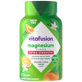 Vitafusion frasco frontal mostrando la etiqueta y beneficios rápidos