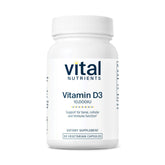 Vital Nutrients botella delantera mostrando etiqueta clara y beneficios