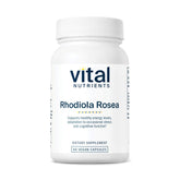 Vital Nutrients frasco delantero Rhodiola para energía cotidiana